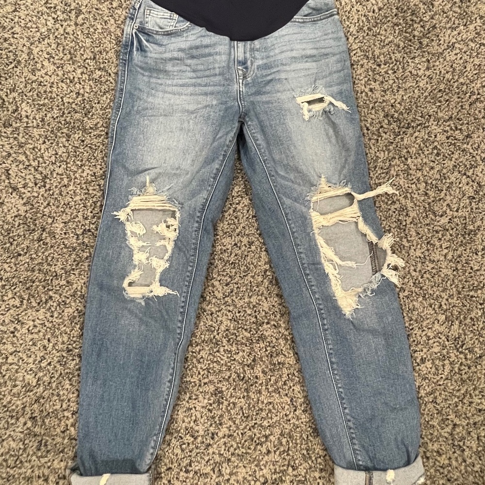 Pink Blush Maternity Jeans